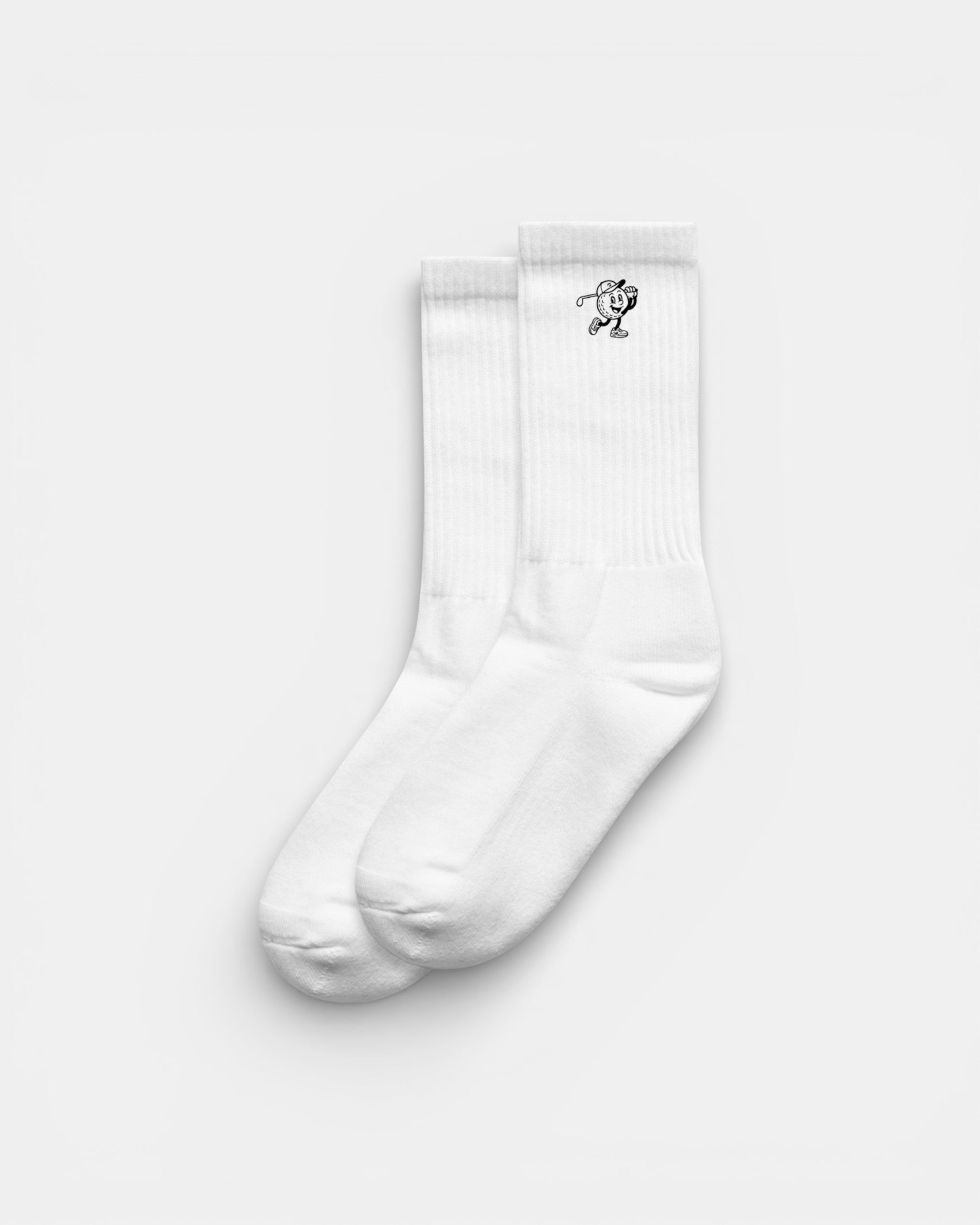 AGD Signature Socks – White