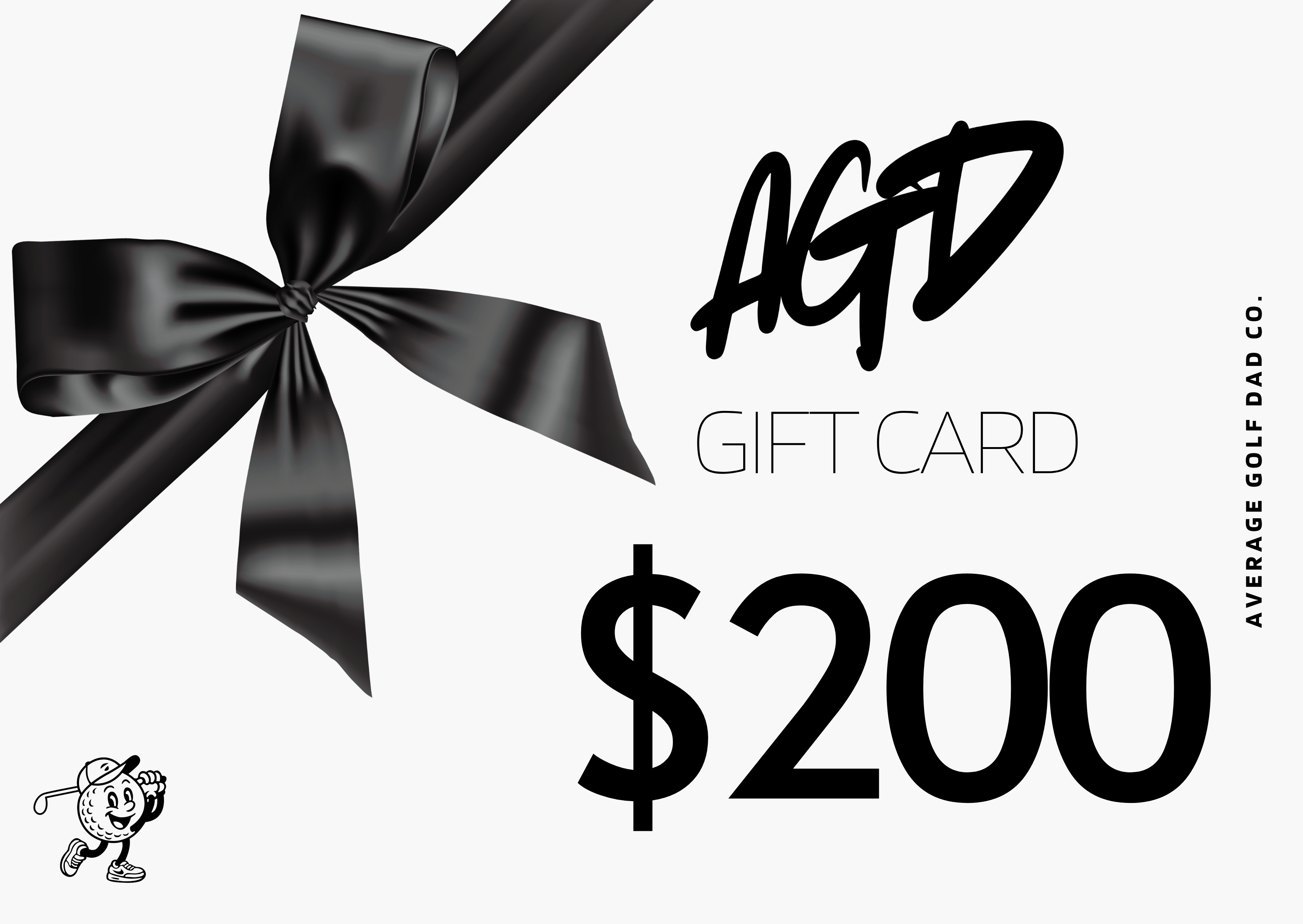 Average Golf Dad Co Digital Gift Card