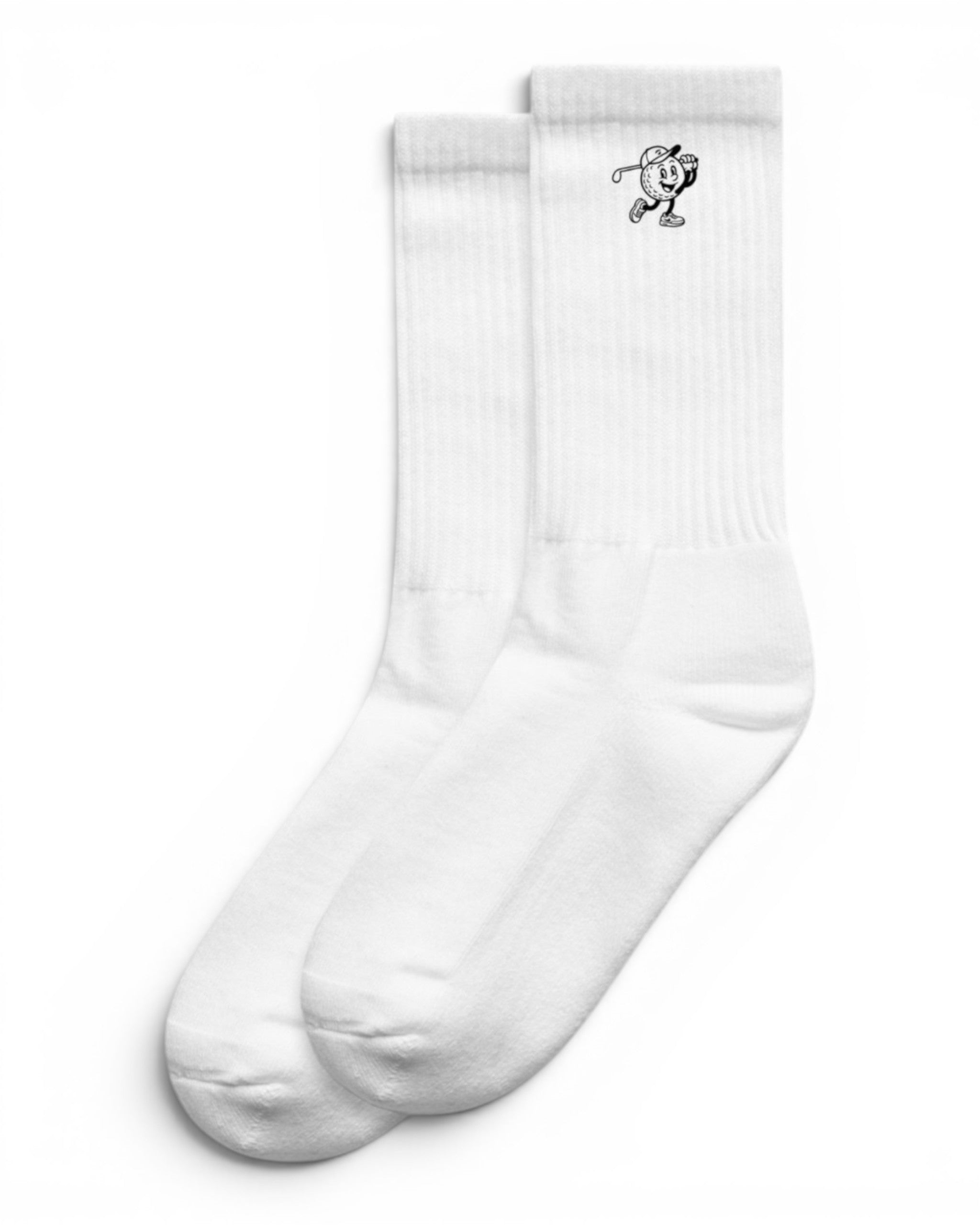 AGD Signature Socks – White